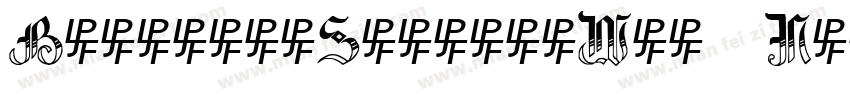 BrooklynSamuelsW00 No4Md字体转换